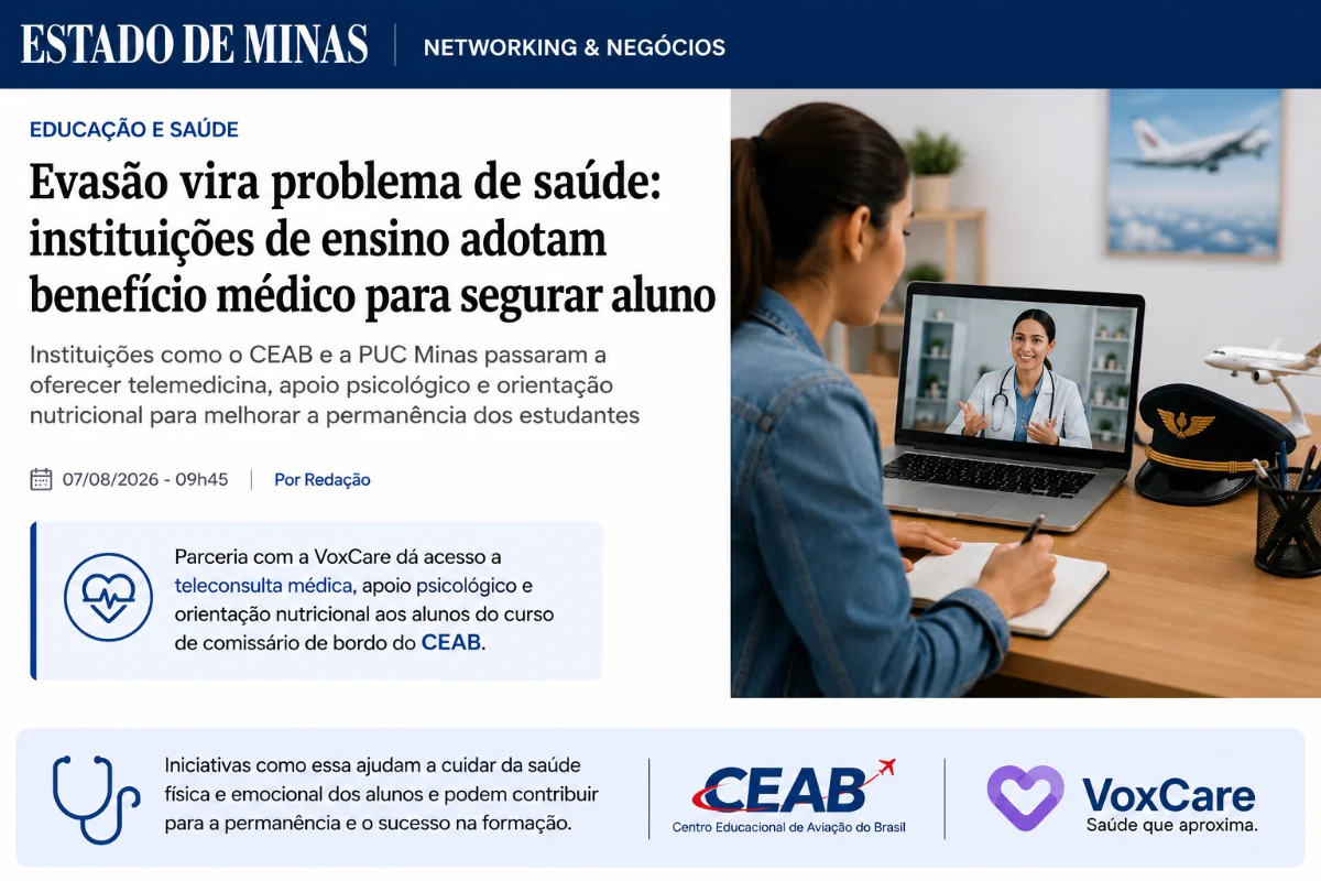 Evasão vira problema de saúde: instituições de ensino adotam benefício médico para segurar aluno