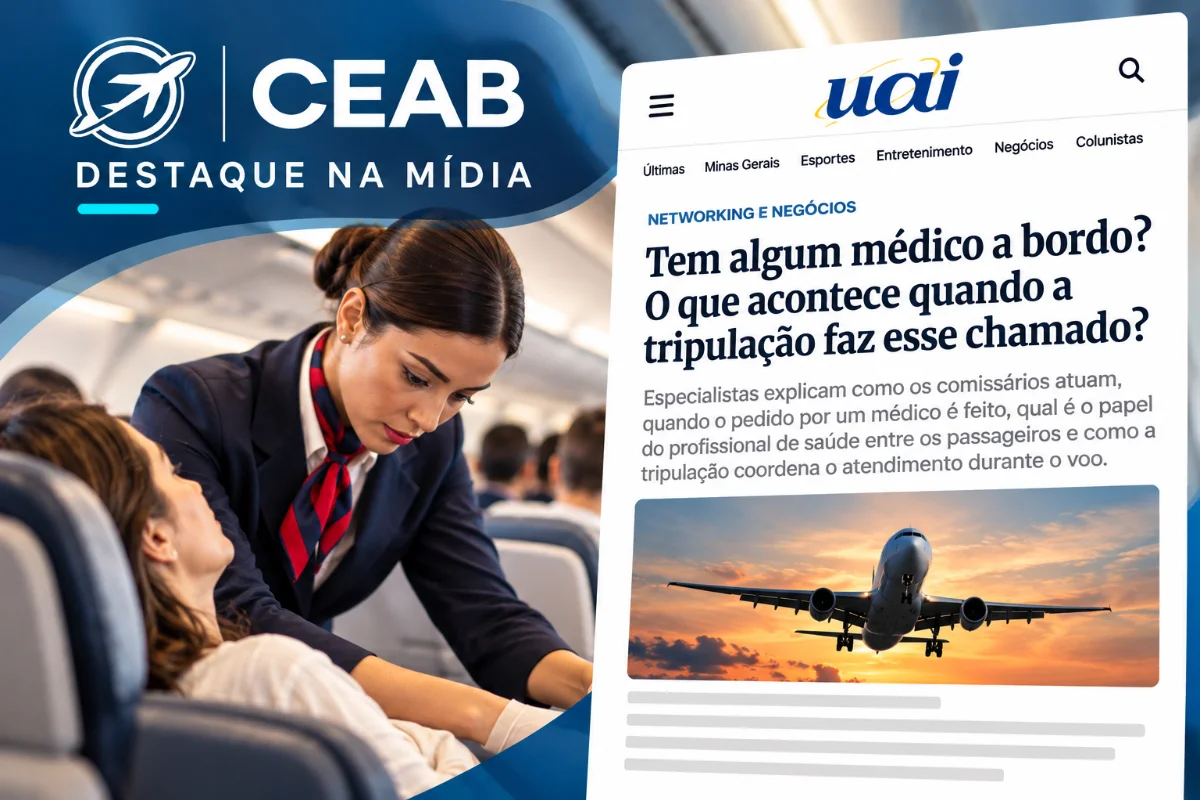Tem algum médico a bordo?”: o que acontece quando a tripulação faz esse chamado