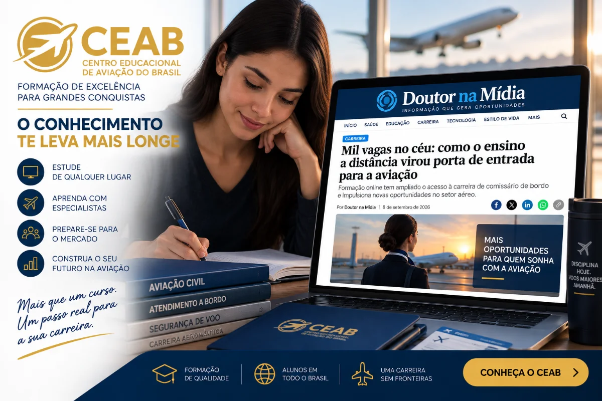 Mil vagas no céu: como o ensino a distância virou porta de entrada para a aviação
