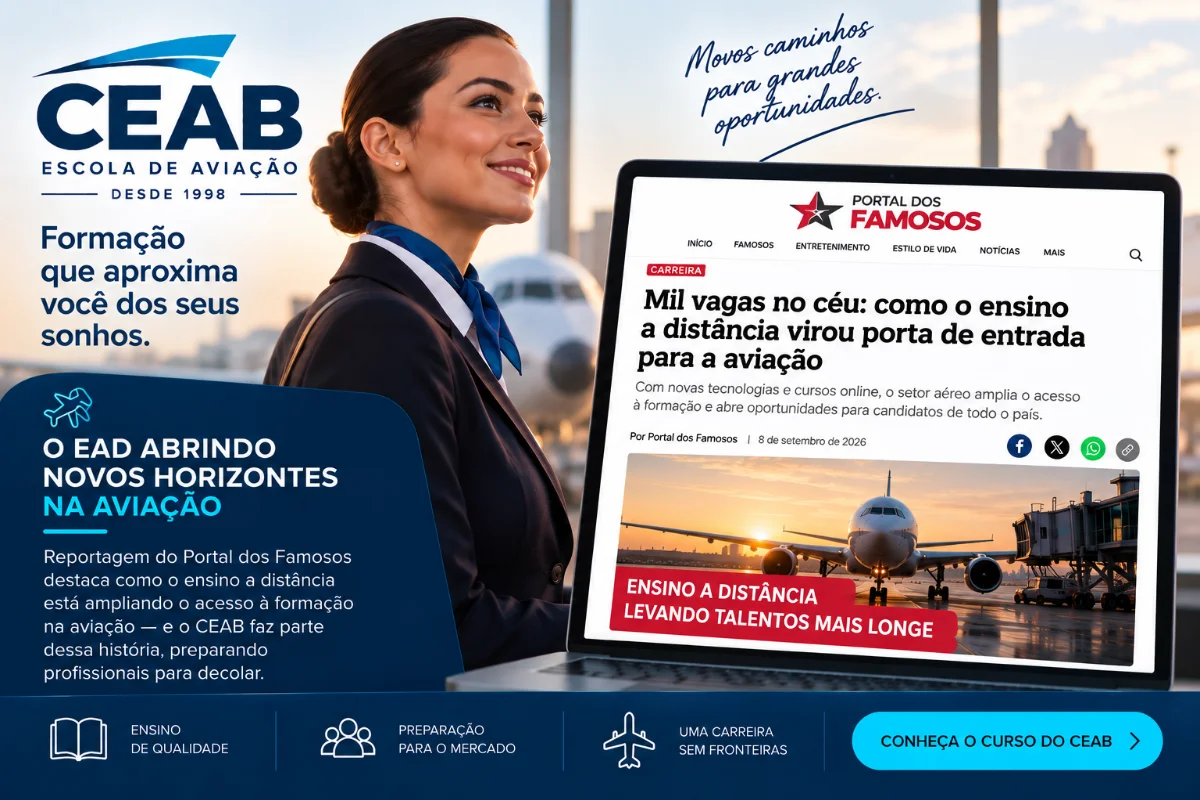 Mil vagas no céu: como o ensino a distância virou porta de entrada para a aviação