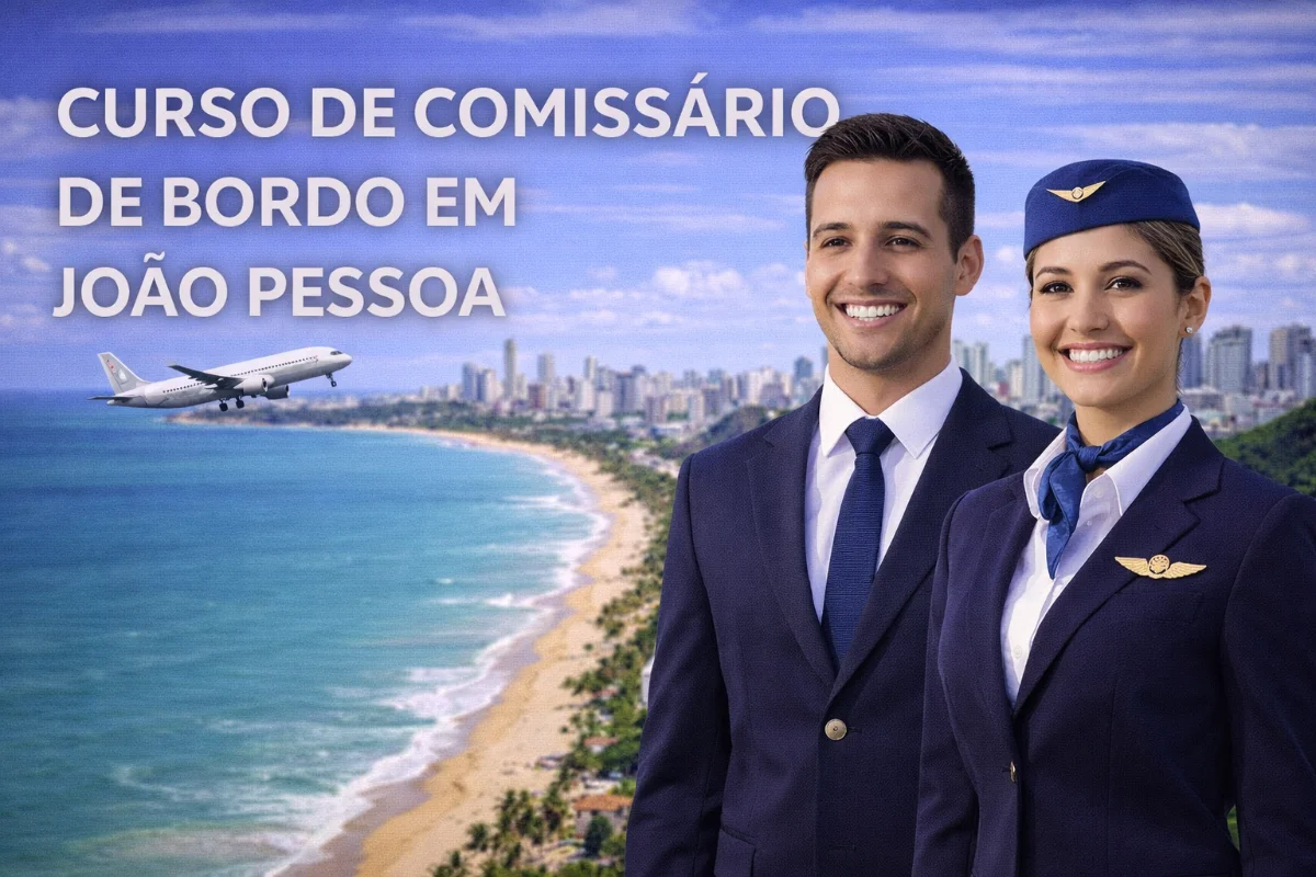 Curso de Comissário de Bordo em João Pessoa