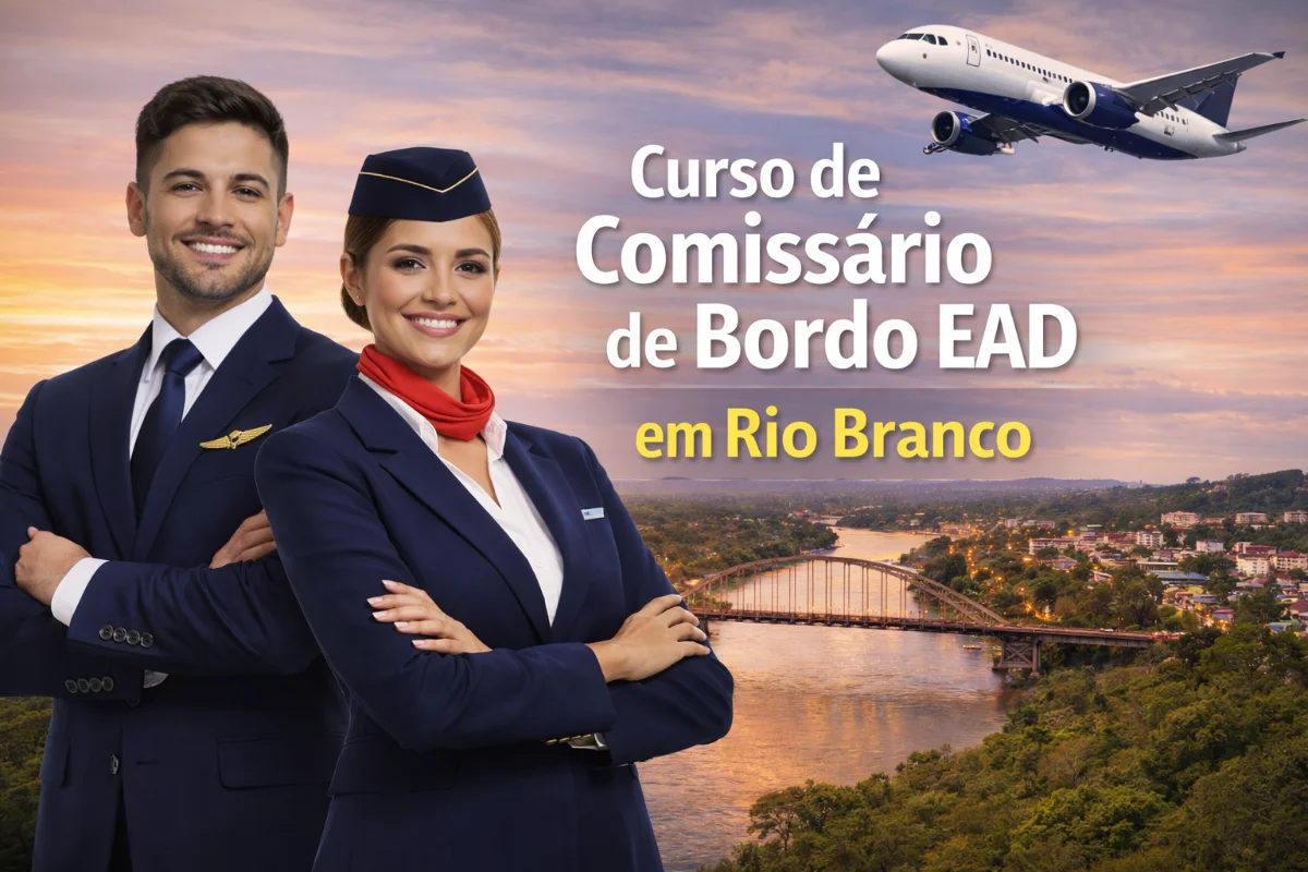 Curso de Comissário de Bordo em Rio Branco