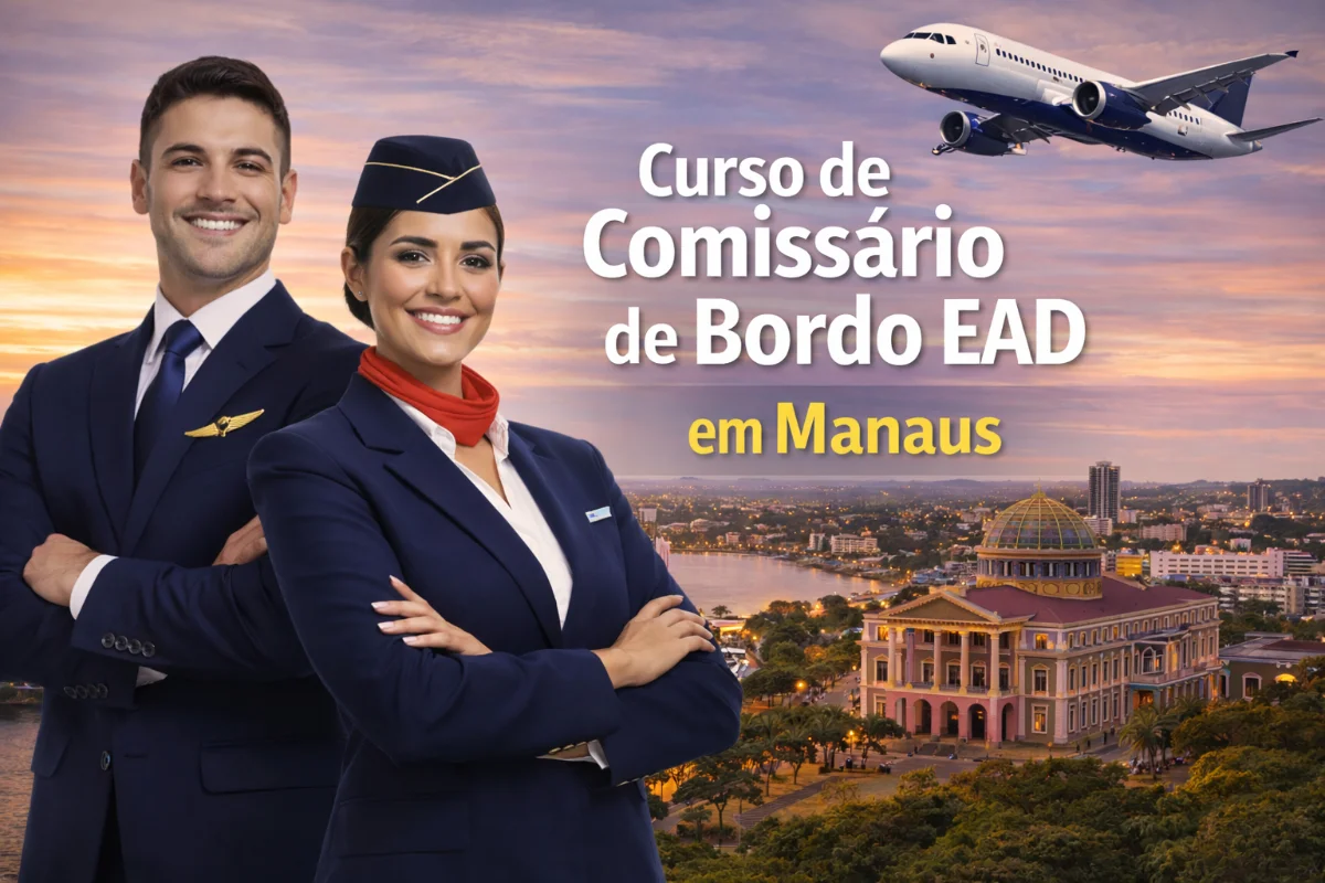 Curso de Comissário de Bordo em Manaus