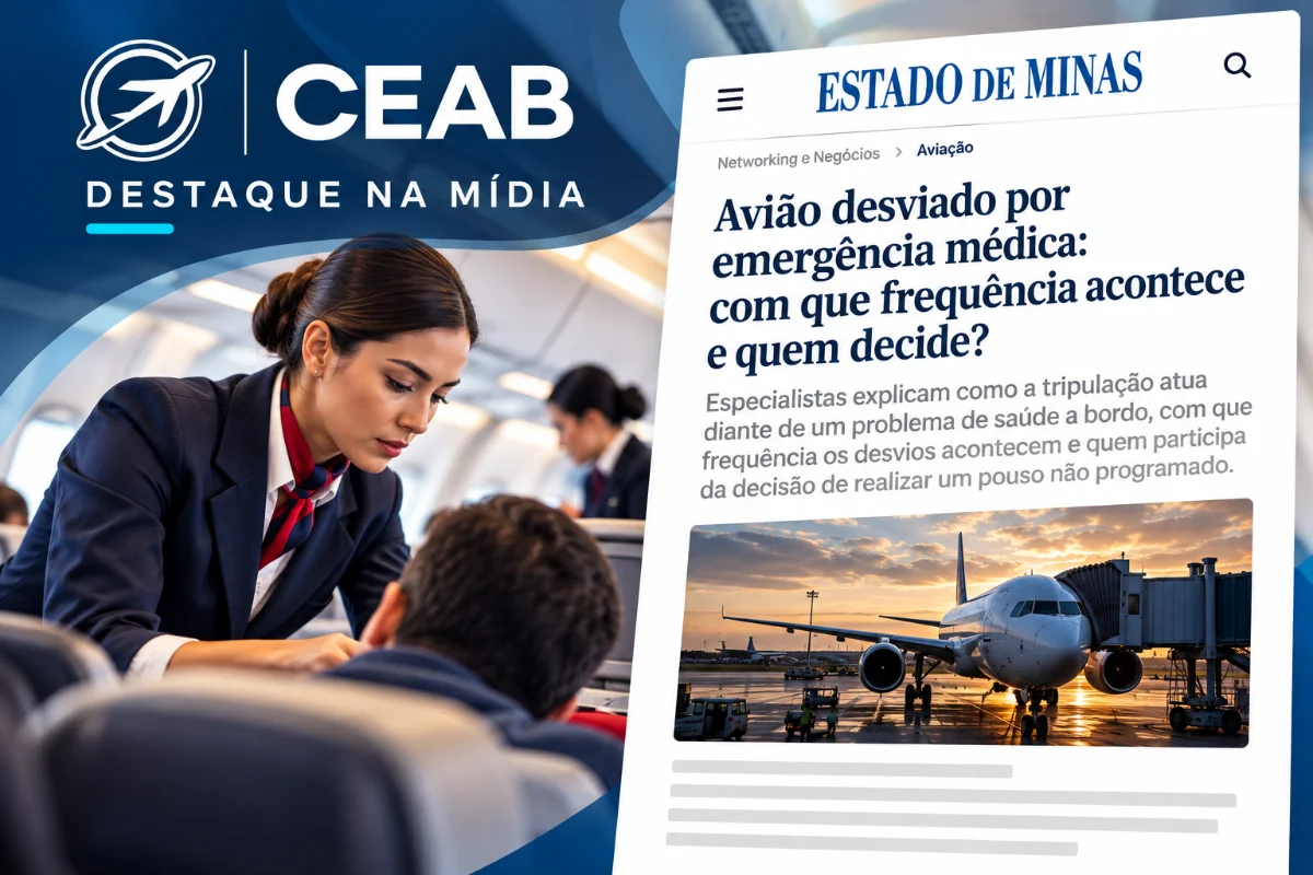 Avião desviado por emergência médica: com que frequência acontece e quem decide